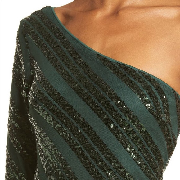 Lulus Rendezvous With You dark green dress - Picture 5 of 12